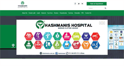 Desktop Screenshot of hashmanis.com.pk